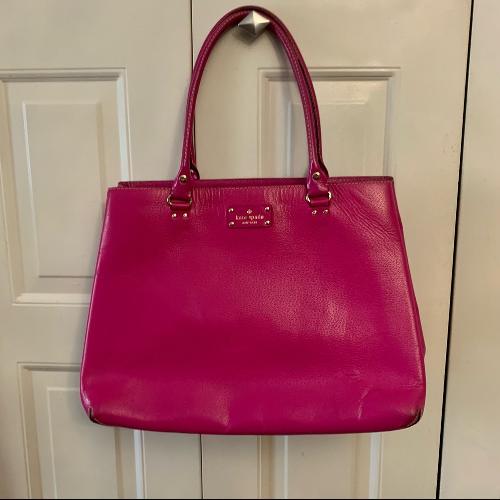 Kate Spade Large Leather Tote / Shoulder Bag